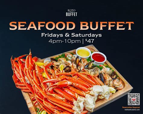 red hawk lobster buffet|red hawk buffet menu.